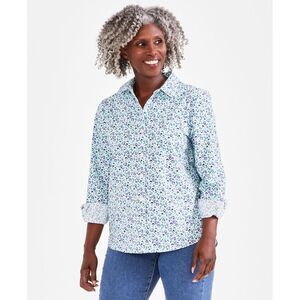 Petite Floral Perfect Shirt